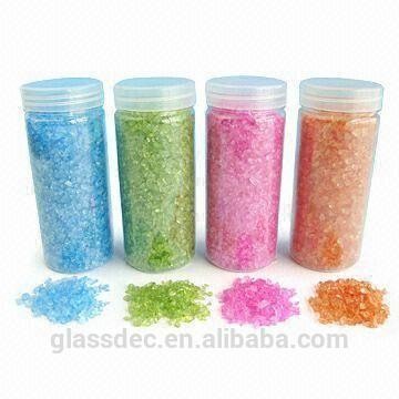 wholesale Colored Glass Sand For Pavers or vase filler