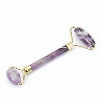 High quality natural Amethyst Jade Facial Massage Roller for face Massage