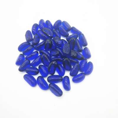 wholesale in bulk jelly bean type glass beads