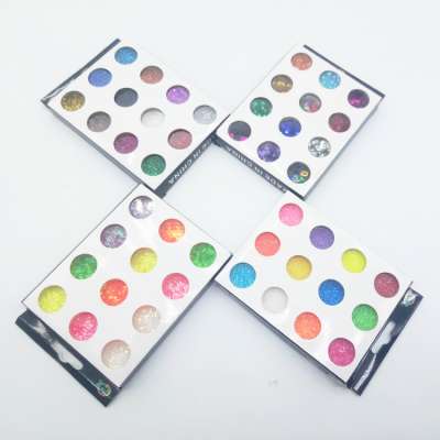 colored fashion eye-shadow glitter